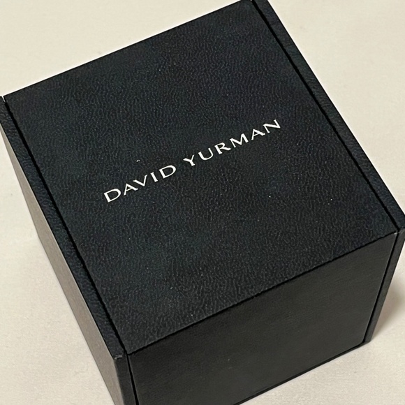 David Yurman Empty Jewelry Gift Box Watch / Bracelet Classic Black 3.25" Square - Picture 7 of 9